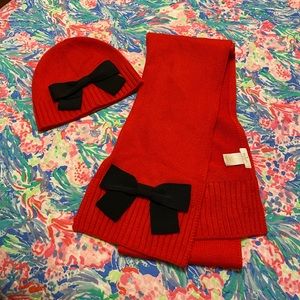 Kate Spade Scarf & Matching Hat